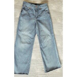 J.Crew Wide-Leg Crop Jeans | Size 26 | Light Wash Denim
